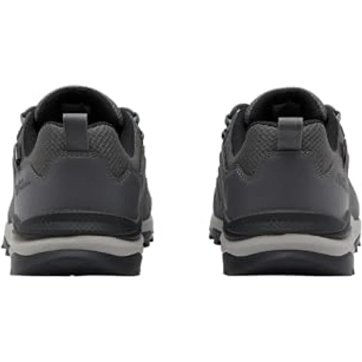 Jack Wolfskin REFUGIO TEXAPORE LOW M, Wanderschuh aus Veloursleder und TEXAPORE, gut dämpfende EVA-Mittelsohle, Gummisohle mit optimalem Halt – Bild 4