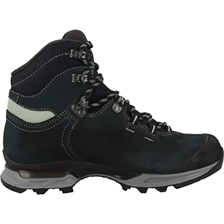 Hanwag Tatra Light Lady GTX, wasserdichter Veloursleder Damen Wanderschuh mit GORE-TEX Futter, petrolblau/mint – Bild 3