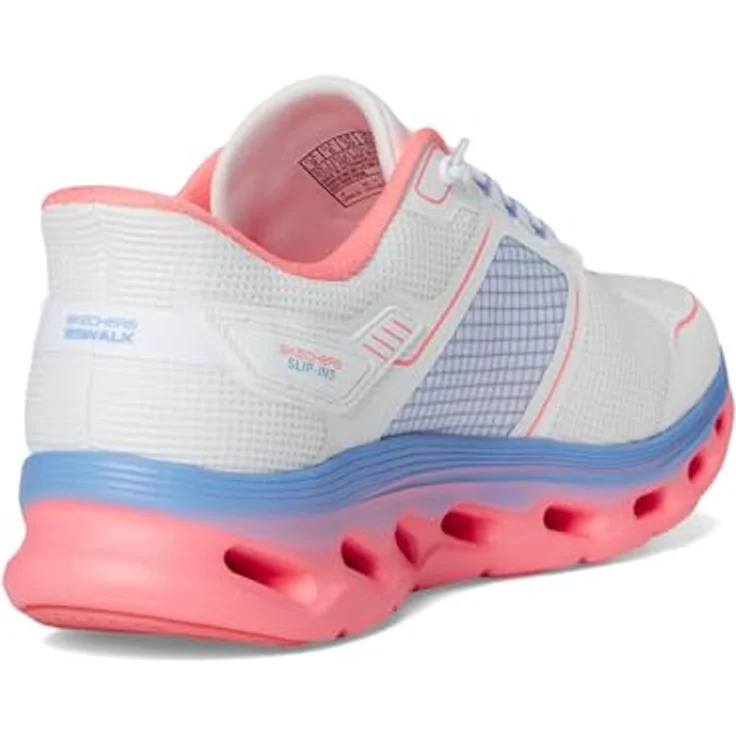 Skechers Go Walk Glide Step 2.0, Damenschuhe mit Gummizug Schnellverschluss und Air Cooled Memory Foam, Weiß EU 41 – Bild 6