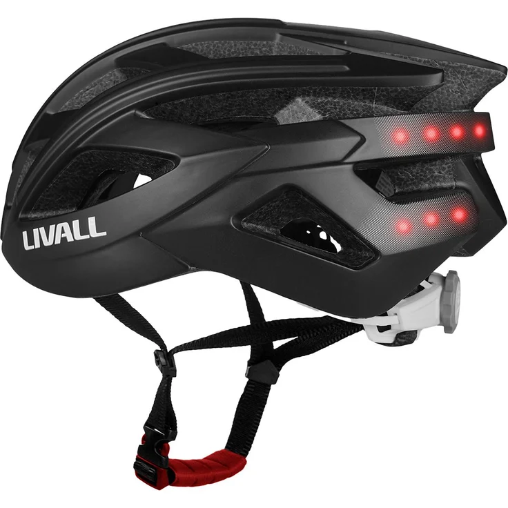 Livall BH60SE Neo, Fahrradhelm mit SOS-System, Bluetooth-Konnektivität und Brems- und Rücklicht