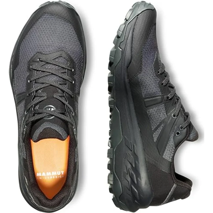 Mammut Sertig II Low GTX Men, leichter Multifunktions-Wanderschuh mit GORE-TEX, schwarz, Größe 46 2/3 EU = 11.5 UK – Bild 2
