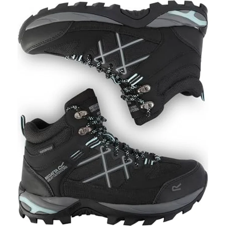 Regatta Samaris III, Damen Wanderstiefel, Schwarz, EU 39 – Bild 3