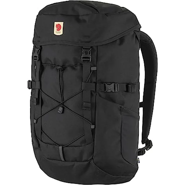 Fjällräven Skule Top 26, Wanderrucksack mit 50 cm Höhe, schwarz, 100% Polyester