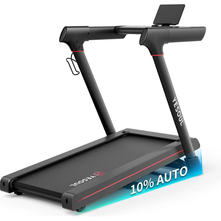 Yesoul T3 Pro Laufband – 3.0 PS Motor, 10 % Steigung, 6-Punkt-Dämpfung, klappbar, 136 kg Traglast, App-Steuerung
