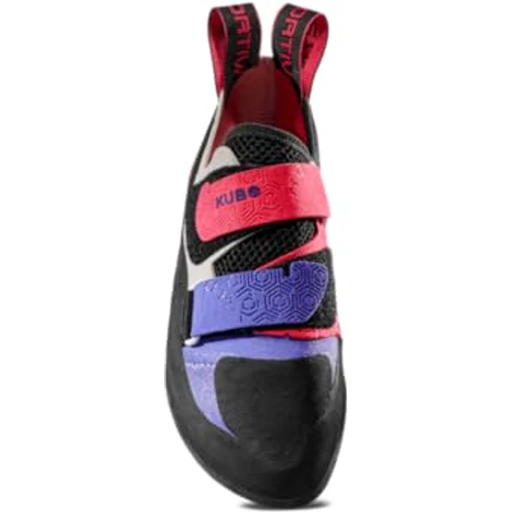 LA SPORTIVA Kubo Kletterschuhe, ungefüttert aus Mikrofaser und Veloursleder, EU 37 1/2, mit doppeltem Klettverschluss und integrierter Schutzkappe – Bild 3