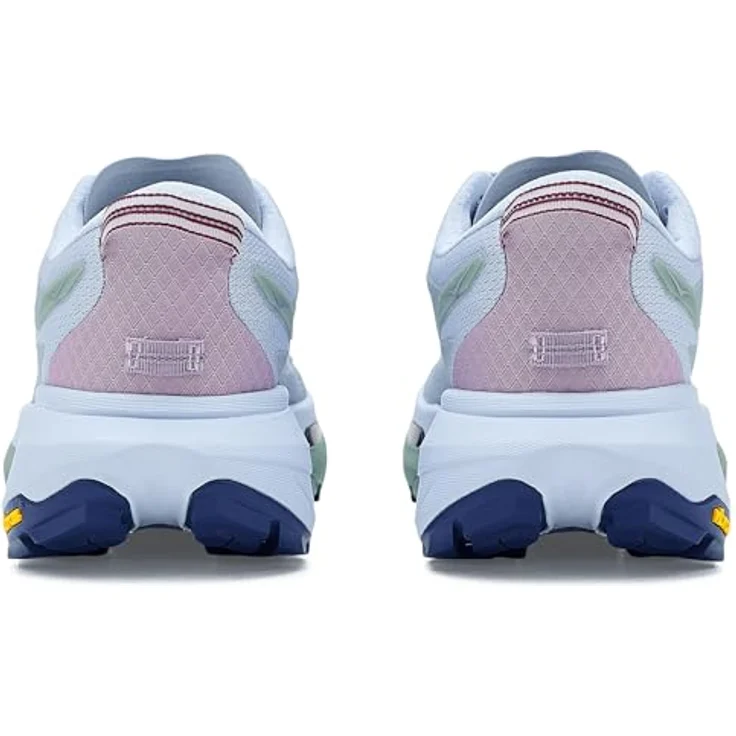 JB8 Mafate 5 Damen Laufschuh, technisches Trailrunning-Modell mit Vibram Megagrip-Sohle, Ambient Blue/Rosemary, Größe 39 1/3 – Bild 7