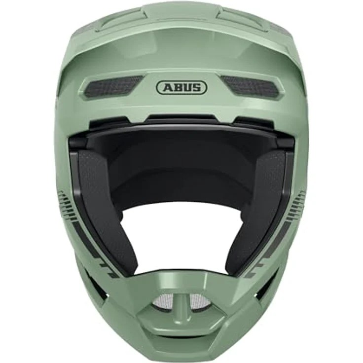 ABUS HiDrop Downhill Helm – Fullface Helm mit ABS-Außenschale, ASTM zertifiziert, optimale Belüftung, für Erwachsene und Jugendliche, grün, Größe M – Bild 2