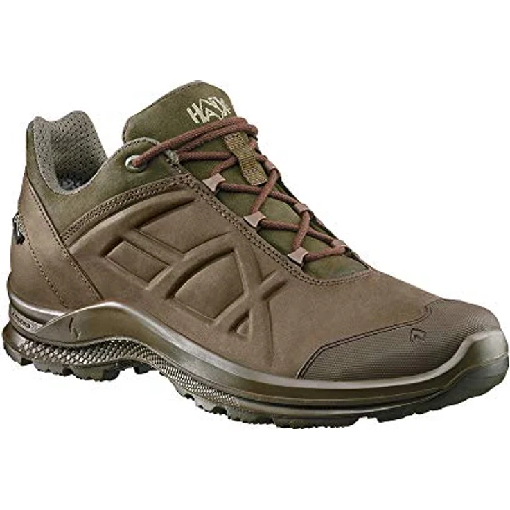 haix Black Eagle® Nature GTX, Halbschuh für Outdoor-Aktivitäten, wasserfest, atmungsaktiv, herausnehmbare Innensohle, stoßdämpfend, Nubukleder, 8 cm Schafthöhe – Bild 2