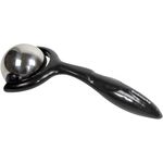 GladiatorFit Kalte Massagerolle mit Griff, lindert Muskelkater, entspannt die Muskeln, beschleunigt die Erholung, rollender Ball aus Stahl, therapeutisches Eispaket