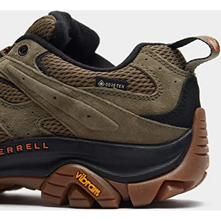 Merrell Moab 3 GORE-TEX®, Wanderschuh mit Vibram® Laufsohle und wasserdichter Membran, olive/gum – Bild 6