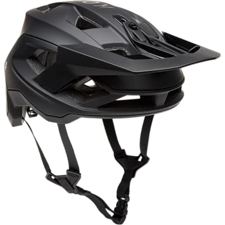 Fox Speedframe Solid Velohelm mit MIPS®, optimierte Belüftung, 360° Fit System, Schwarz, 59 - 63 cm
