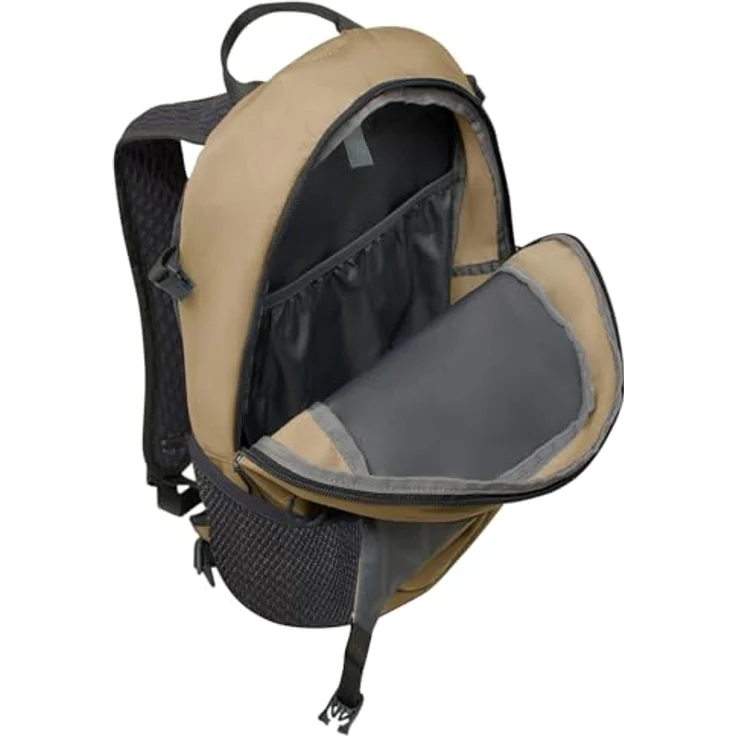 Jack Wolfskin Velocity 20 Wanderrucksack, 45 cm, braun, 100% Polyester, kompakte Maße 26 cm x 23 cm – Bild 6