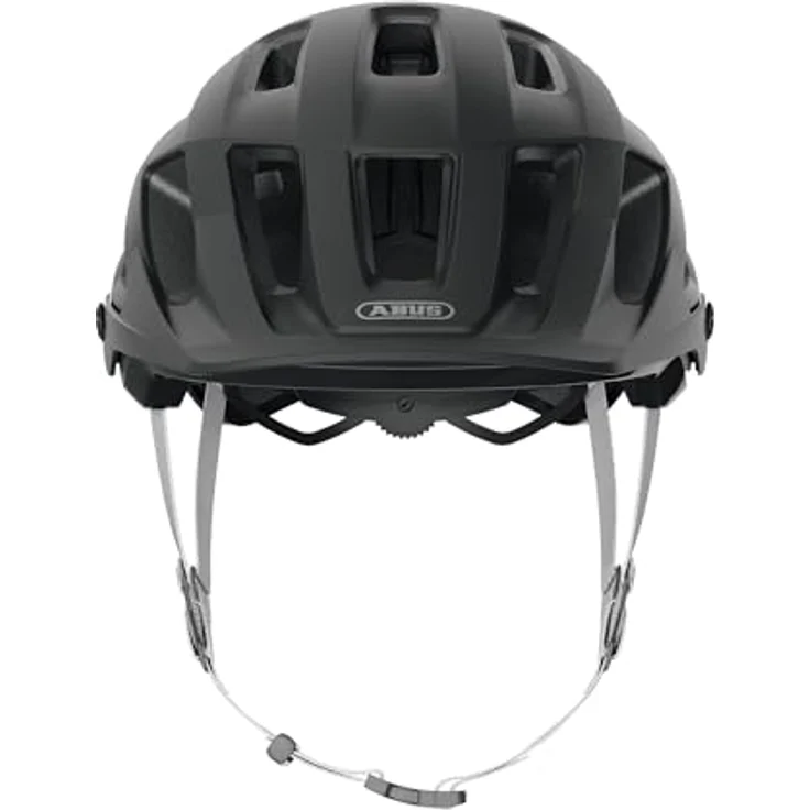 ABUS MTB-Helm Moventor 2.0, leichter All-Mountain-Helm mit guter Belüftung und Zoom Ace Verstellsystem, Schwarz, M – Bild 2