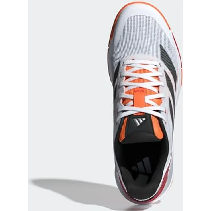 adidas Crazyquick Laufschuhe JR4647-NARANJA für Herren, leichte Konstruktion mit Lightstrike Dämpfung und griffiger Adiwear Außensohle, Cloud White / Core Black / Lucid Orange – Bild 4