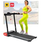 Hop-Sport HS-900LB Clip kompaktes Laufband für zuhause – Laufband klappbar mit LCD-Display, App-Steuerung, 12 Programmen und max. Geschwindigkeit 14km/h