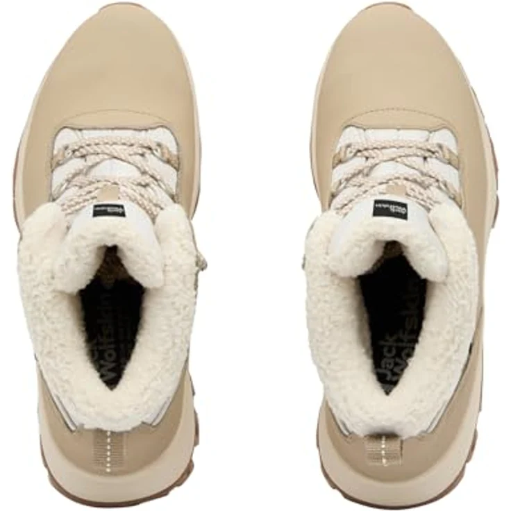 Jack Wolfskin Everquest Texapore Mid W, Damen Wanderschuhe mit wasserdichter Membran, -30 °C warm, Größe 36 – Bild 3