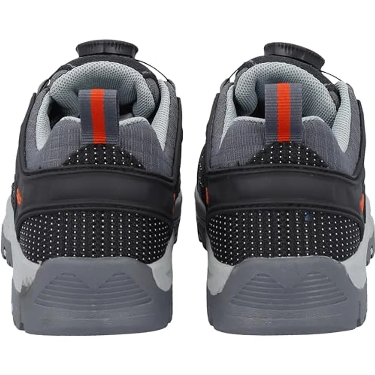 CMP Freizeitschuhe Kiruna, Wanderschuhe für Kinder mit FitGo-Verschlusssystem, anthrazit/schwarz, Größe 45 – Bild 3