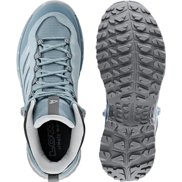 Lowa Innovo GTX Mid Ws Wanderschuhe, wasserdicht, eisblau/hellblau, UK 4 - EU 37 – Bild 6