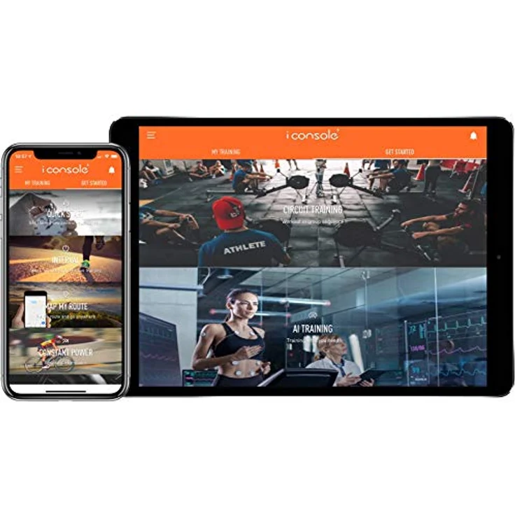 VirtuFit iConsole HTR 2.1 Ergometer Hometrainer - Heimtrainer für Zuhause, robuste Konstruktion, personalisiertes Training, interaktives Erlebnis – Bild 2