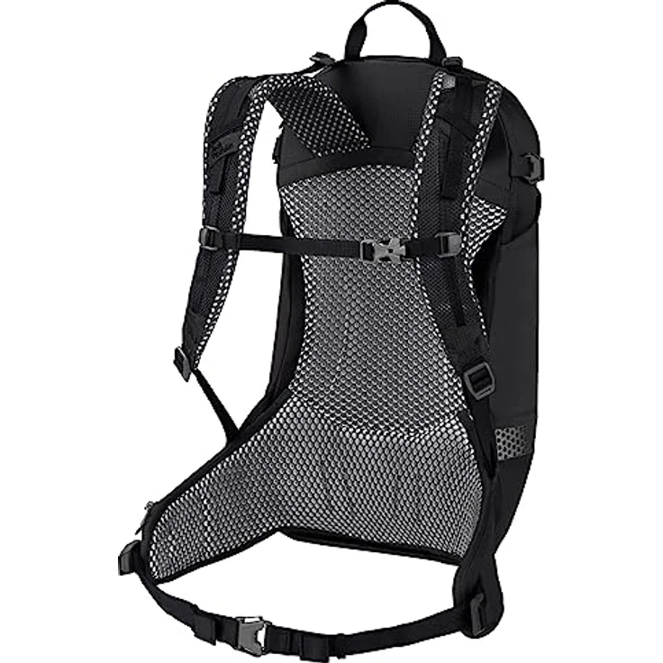 Jack Wolfskin Phantasy 22.5 LT Bikerucksack, Flash Black, mit ultimativer Rückenbelüftung – Bild 2