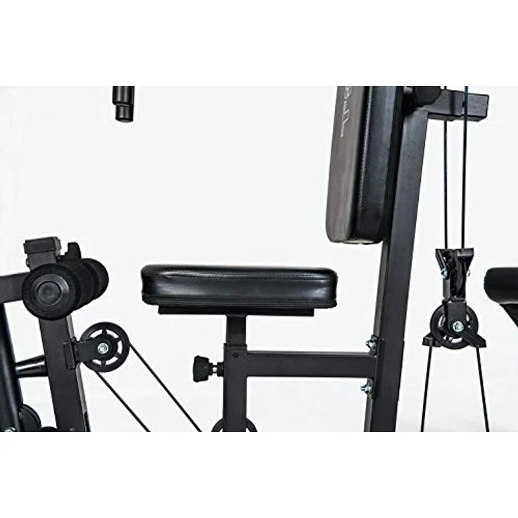 Toorx Fitness MSX-50 Home Gym mit Leg Press, kompakte Kraftstation mit 70-kg-Gewichtsstapel und verstellbarem Sitz – Bild 7