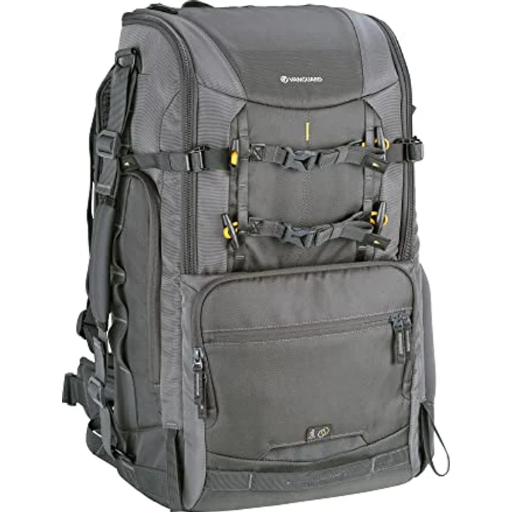 Vanguard Alta Sky 68 - Rucksack für Kameras mit angesetzten 600 oder 800 mm Objektiven und extra Platz für mehr Objektive, grau – Bild 5
