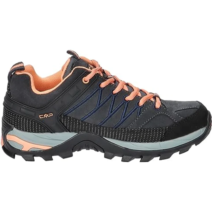 CMP Trekkingschuhe Damen Rigel Low, Wander- und Trekking Schuhe mit Full On Grip Technologie für optimale Dämpfung – Bild 8
