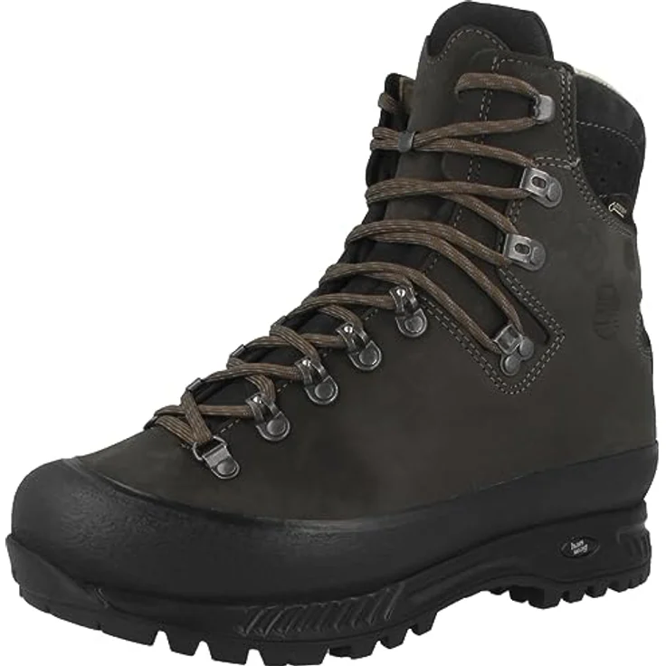 Hanwag Alaska GTX, Hochwertiger Wanderschuh mit GORE-TEX Futter, schwarz, Größe 44.5 – Bild 4