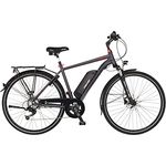 FISCHER E-Bike Trekking VIATOR 1.0, Elektrofahrrad mit BAFANG Silent Drive Heckmotor, 48 V Akku, anthrazit matt - Preisvergleich