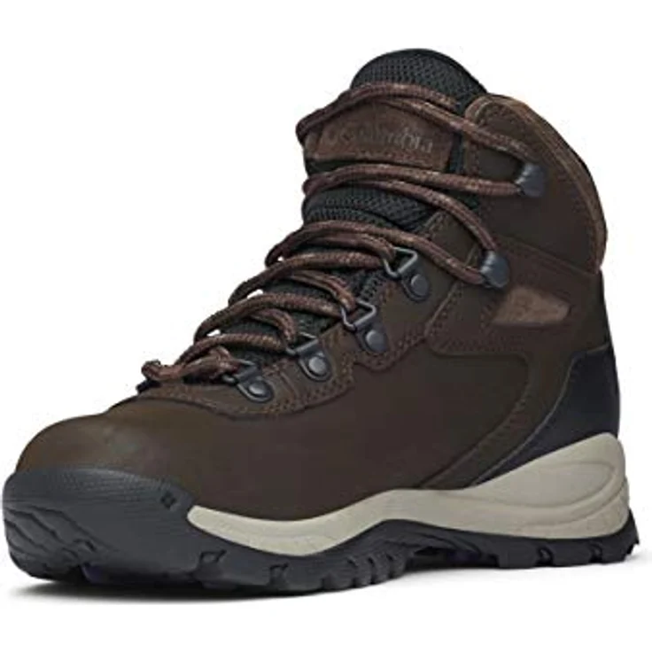 Columbia Newton Ridge Plus, Wanderschuhe aus wasserfestem Leder mit atmungsaktivem Obermaterial, braun – Bild 2