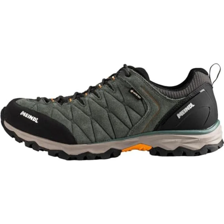 Meindl Mondello lo GTX®, Wanderschuhe aus Velourleder und GORE-TEX®, loden orange, Größe 46.5 – Bild 4