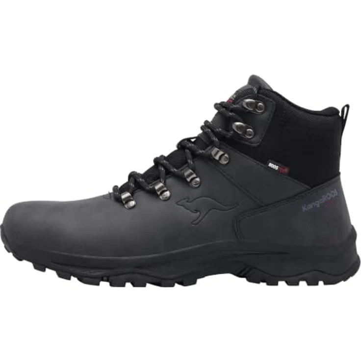 KangaROOS K-MS CAPT RTX High-Top Herren Wanderschuhe, flexible Gummisohle, schwarz, Größe 43 EU – Bild 6