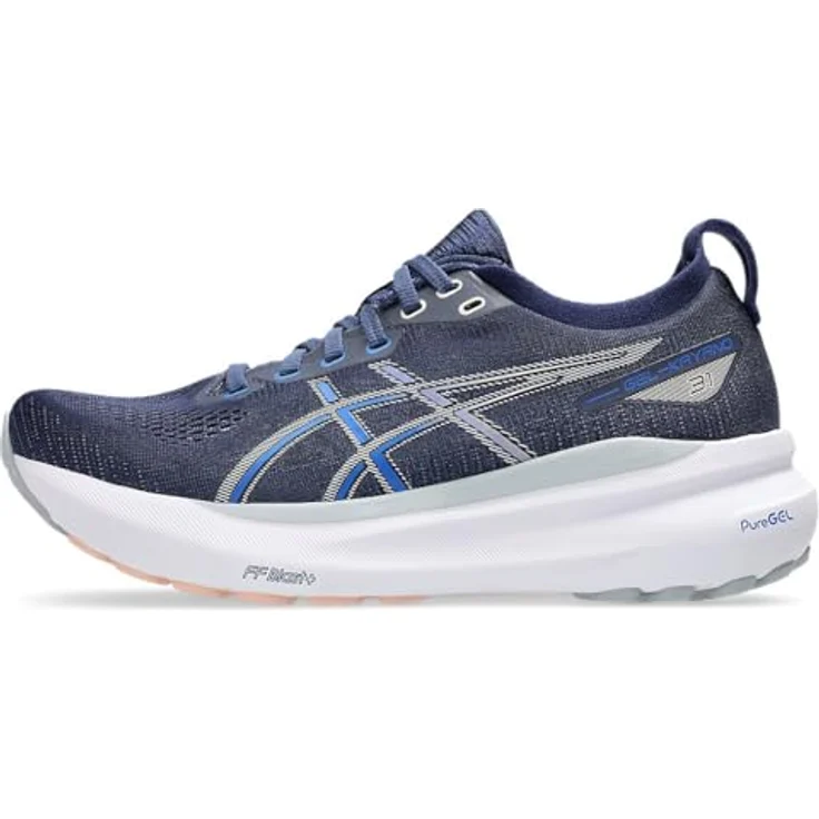 ASICS Performance Gel-Kayano 31, Damen Laufschuhe mit 4D GUIDANCE SYSTEM und FF BLAST PLUS ECO Dämpfung, Blau, Größe 37.5 – Bild 3