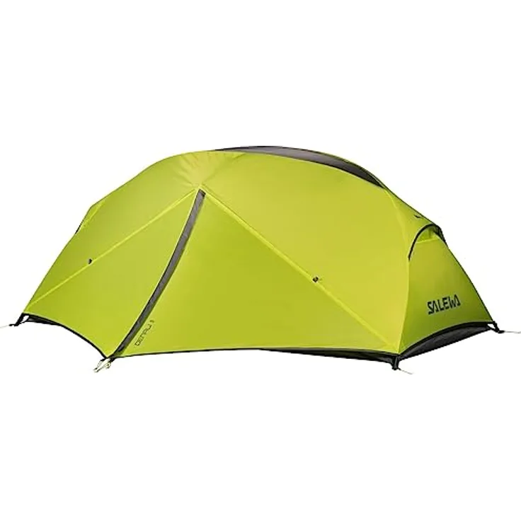 Salewa Denali II, Kuppelzelt für 2 Personen, 2.40 kg, doppelwandig, 3 Jahreszeiten, stabil und leicht, inkl. 2 Apsiden und optimiertes Belüftungssystem
