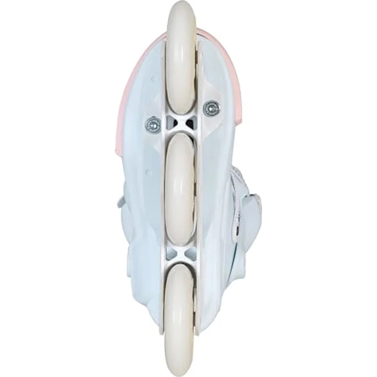 Powerslide Next Pastel 100, Inline Skates für Damen, verstärkter Glasfaser-Korpus, Memory-Schaum-Innenausstattung, verstellbares Aluminium-Chassis, Rollen 100 mm 86A, Pastellfarben – Bild 3
