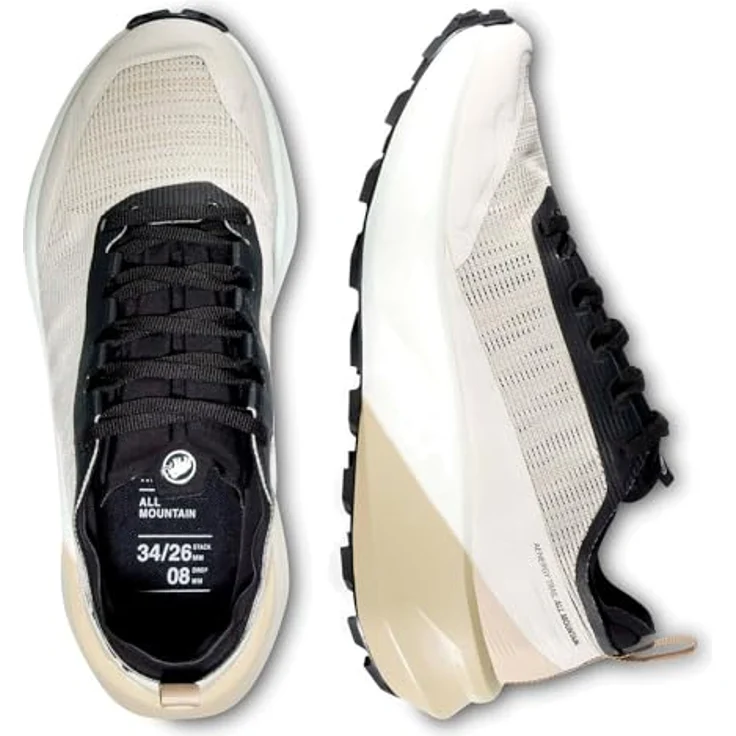 Mammut Aenergy Trail All Mountain Low Women - robuster Trailrunning-Schuh mit TPU-Rand und Mammut CORE Plus-Dämpfung, Farbe: moonbeam-savannah, Größe: 8.5 UK / 42 2/3 – Bild 6