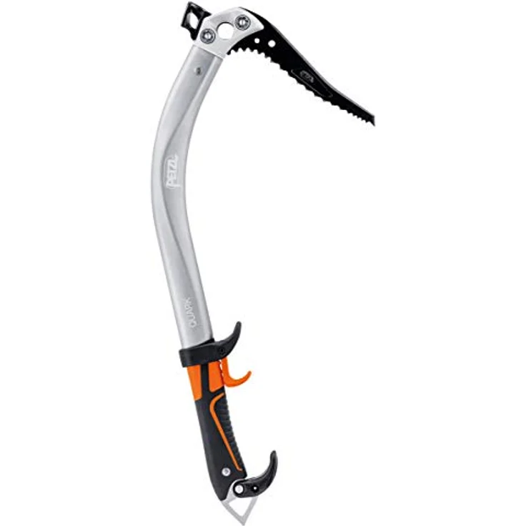 Petzl Martillo Piolet Quark, vielseitiger Eispickel für technisches Bergsteigen und Eisklettern mit ICE Klinge – Bild 1