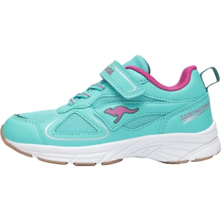 KangaRoos K-Ni Roug EV Klettschuh, Kinder Laufschuh in Türkis Blau mit abriebfester Laufsohle, Gr. 35 – Bild 6