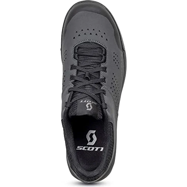 Scott MTB SHR-ALP Lace, Schnürschuh für Mountainbike, robust, atmungsaktiv, dark grey/black, Größe 42.0 – Bild 6