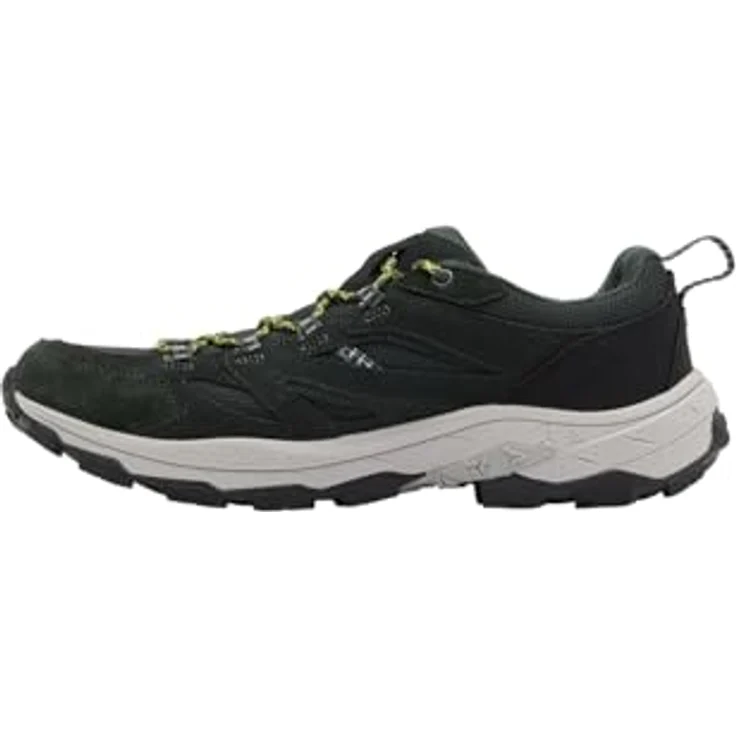 Jack Wolfskin VOJO TOUR TEXAPORE LOW M, Wanderschuh mit wasserdichter TEXAPORE CORE Membran, griffiger Gummi-Außensohle und langlebigem Leder-Textil-Obermaterial – Bild 2