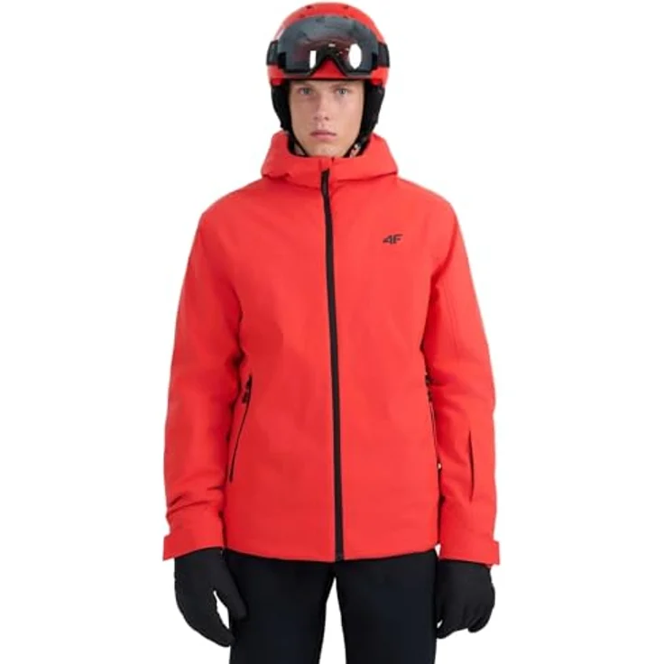 4F Skijacke K2609, Rote Herren-Skijacke Größe M – Bild 1