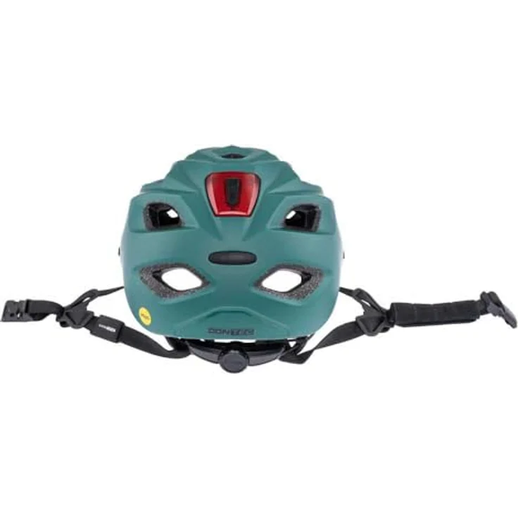 Contec City-Fahrradhelm "Abbey MIPS", grüner Urbanhelm mit MIPS-Technologie, Safety LED und reflektierenden Gurten – Bild 3