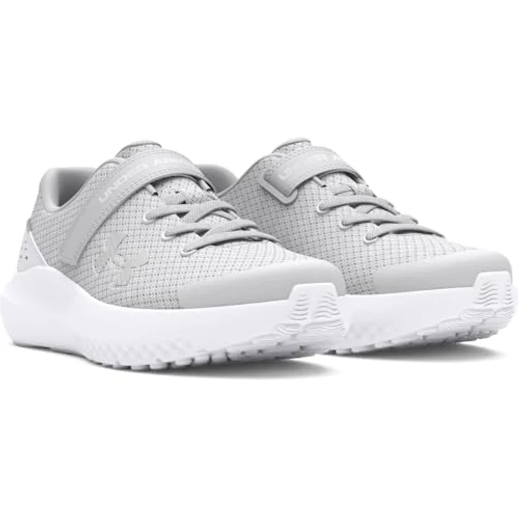 Under Armour Ua GPS Surge 4 AC, Laufschuhe aus atmungsaktivem Netzstoff, halo gray, Größe: 1.5B – Bild 2
