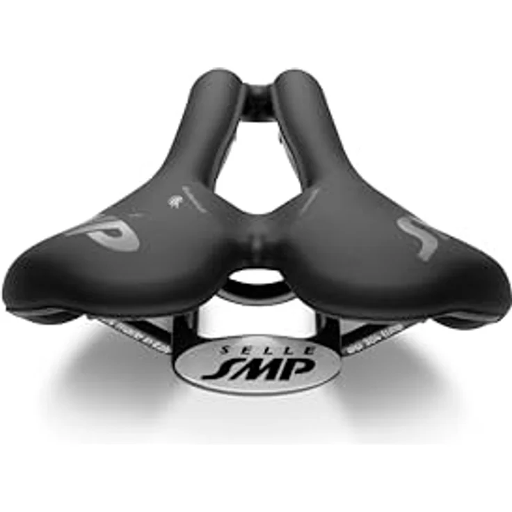 Selle Smp VT30, Velosattel mit ergonomischem Design, matte schwarze Veloursoberfläche, leicht 290 g, geeignet für Rennräder und Mountainbikes – Bild 2