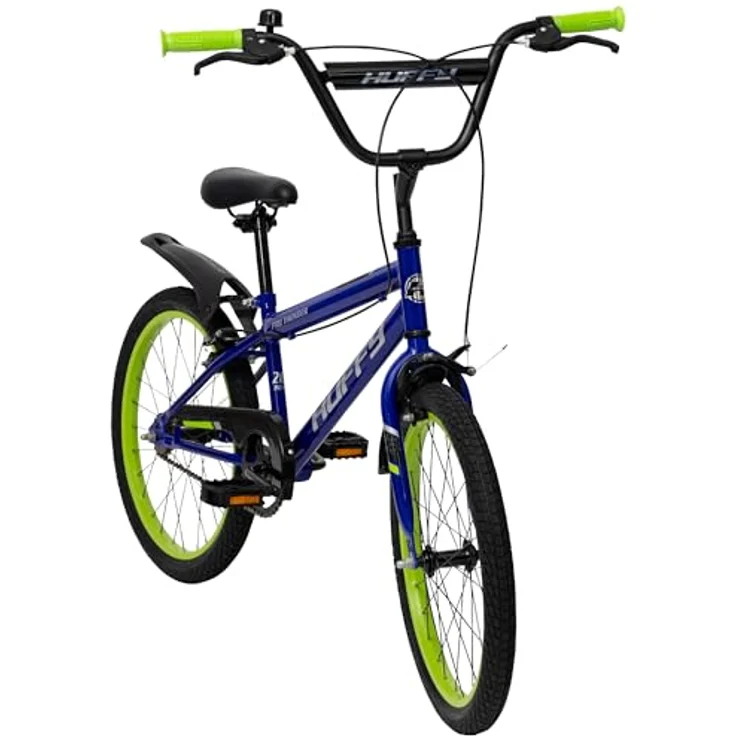 Huffy Pro Thunder 20" Kinderfahrrad, blau, für 5-9 Jahre mit Stahlbremsen und BMX-Style – Bild 2