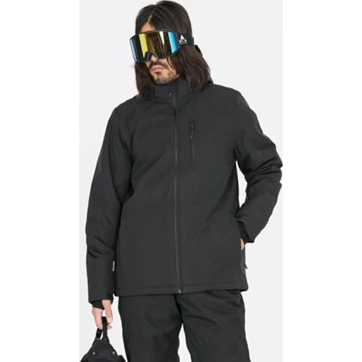 WHISTLER Drizzle Skijacke, wasserabweisende Membran, 10.000 mm Wassersäule, schwarz, 3XL – Bild 3