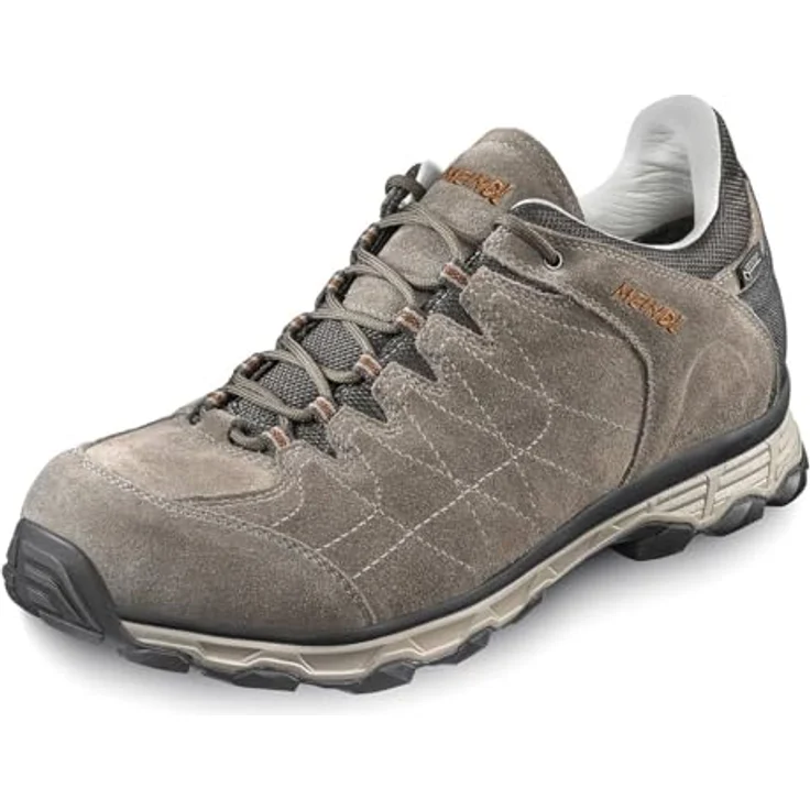 Meindl Glasgow GTX, Wanderschuhe in braun mit Comfort fit® Korkfußbett und dämpfender Sohle – Bild 1
