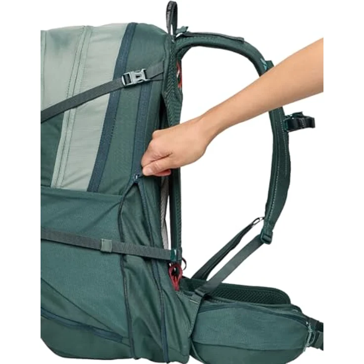 Vaude Wizard Wanderrucksack, 53 cm, grün, 100% Polyamid, kompakt und vielseitig – Bild 4