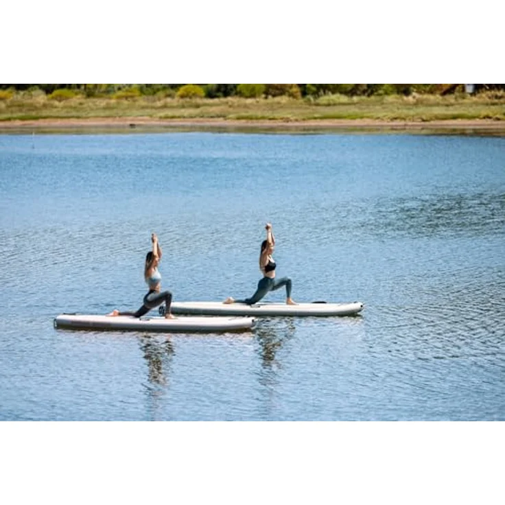 VirtuFit Yoga SUP Board 335, aufblasbar mit EVA-Gripdeck und GoPro-Mount, Altrosa – Bild 5