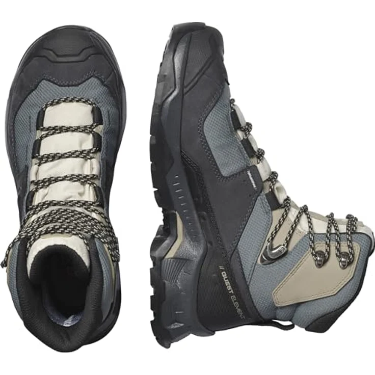 Salomon QUEST ELEMENT Gore-Tex® W Wanderschuh, wasserdicht mit Advanced Chassis™-Technologie und Contagrip®-Sohle – Bild 6